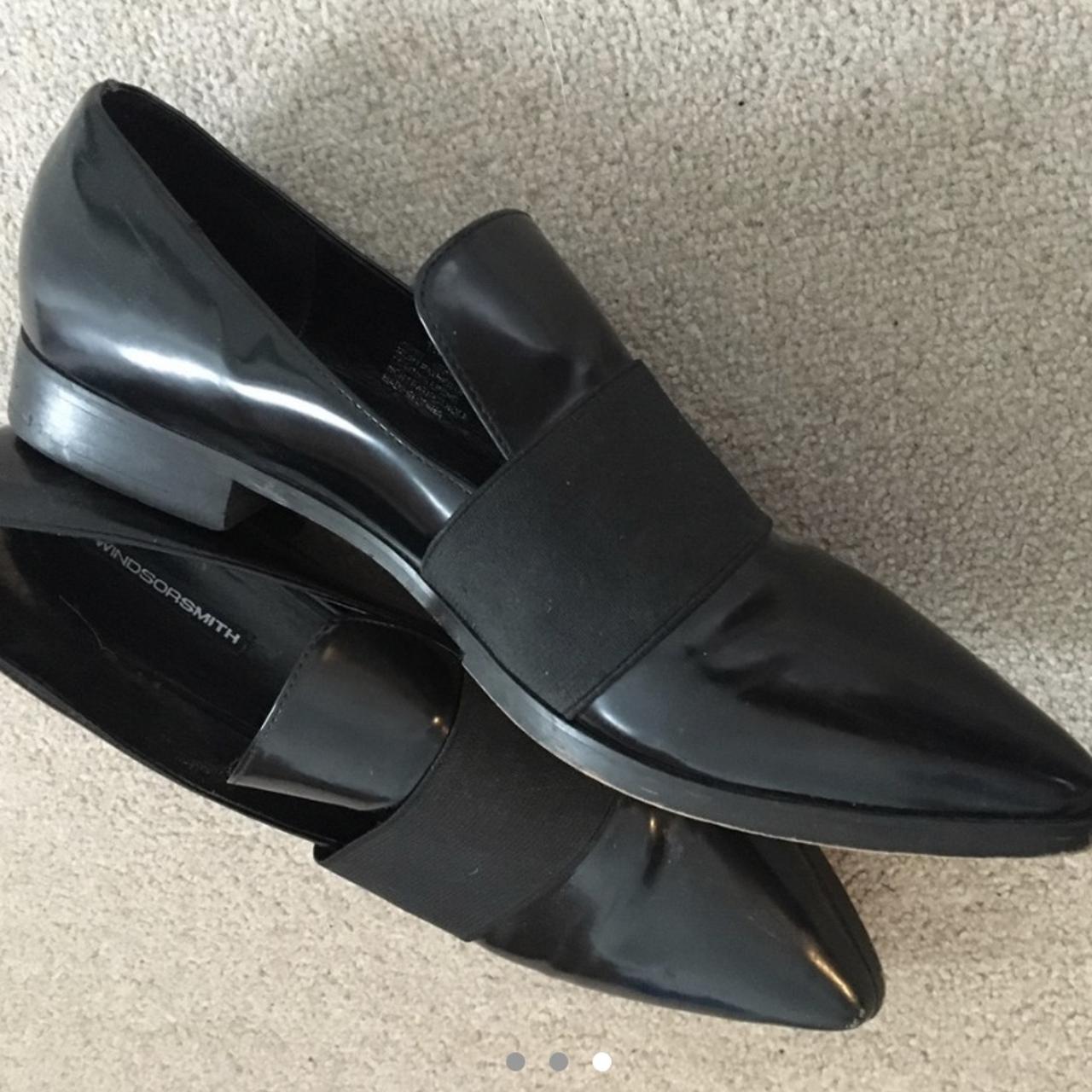 Stunning Windsor Smith pointed patent leather... - Depop