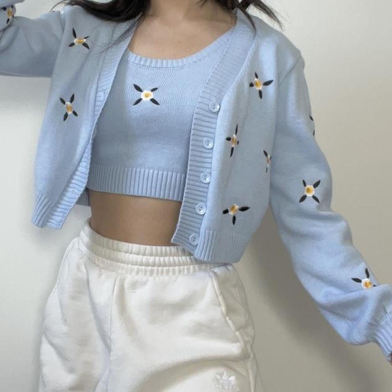 jennie blue cardigan