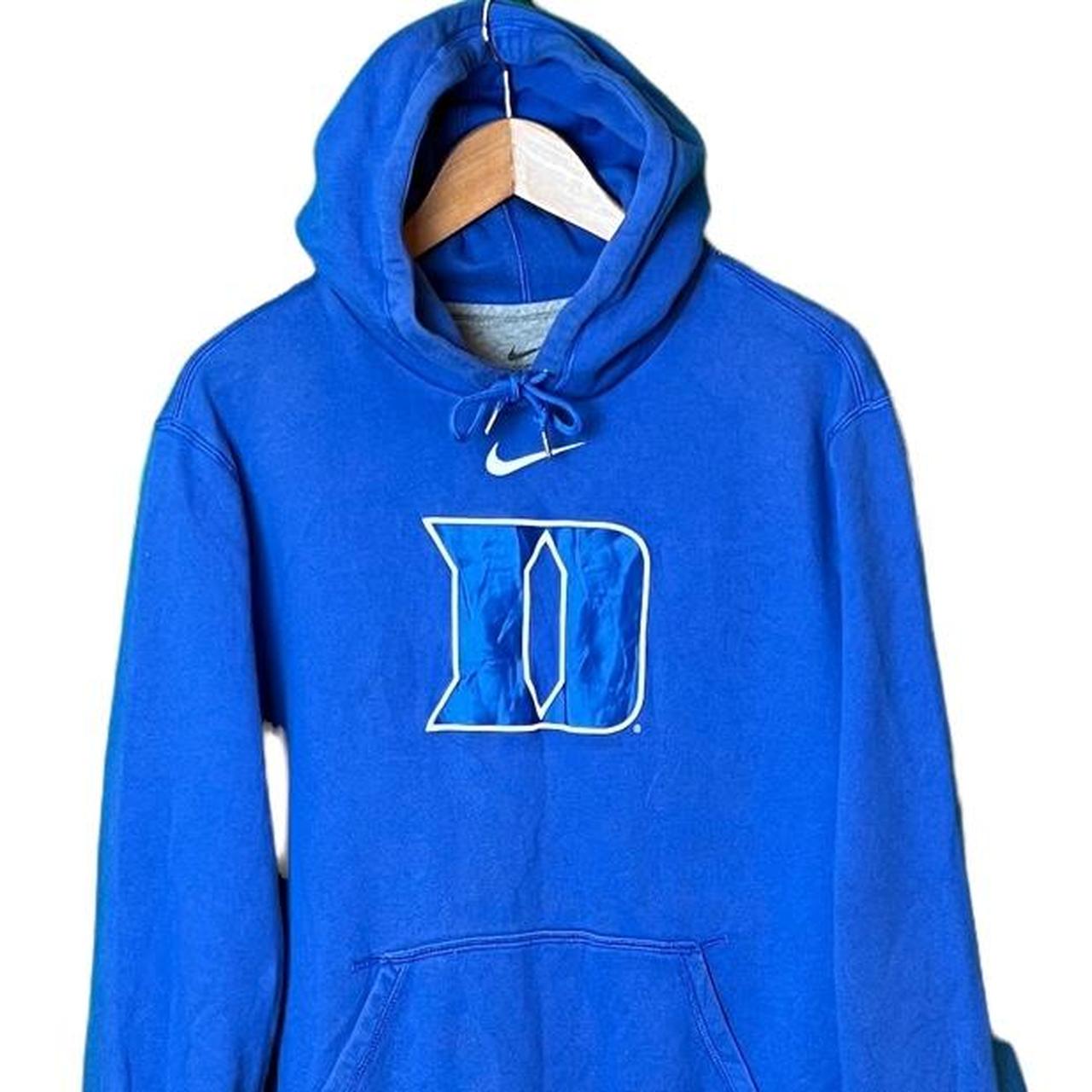 Nike Duke Blue Devils Hoodie Vintage Blue... - Depop