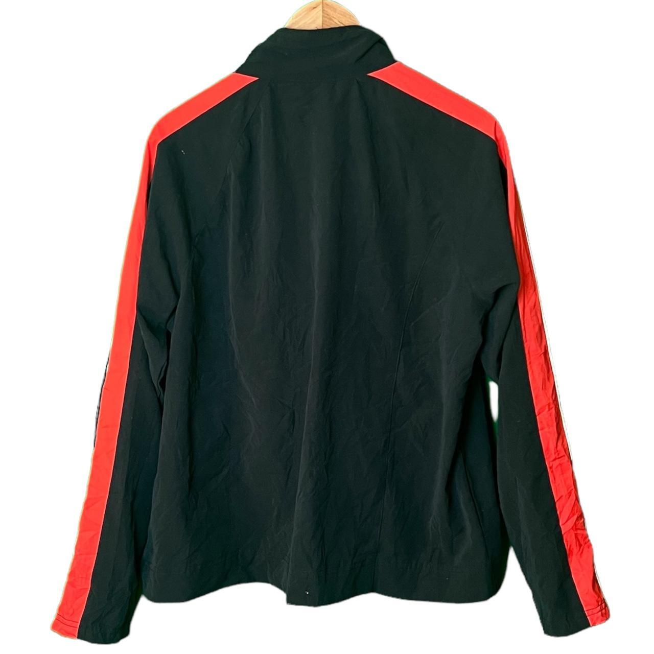 Nike Women's Black and Red Jacket Depop