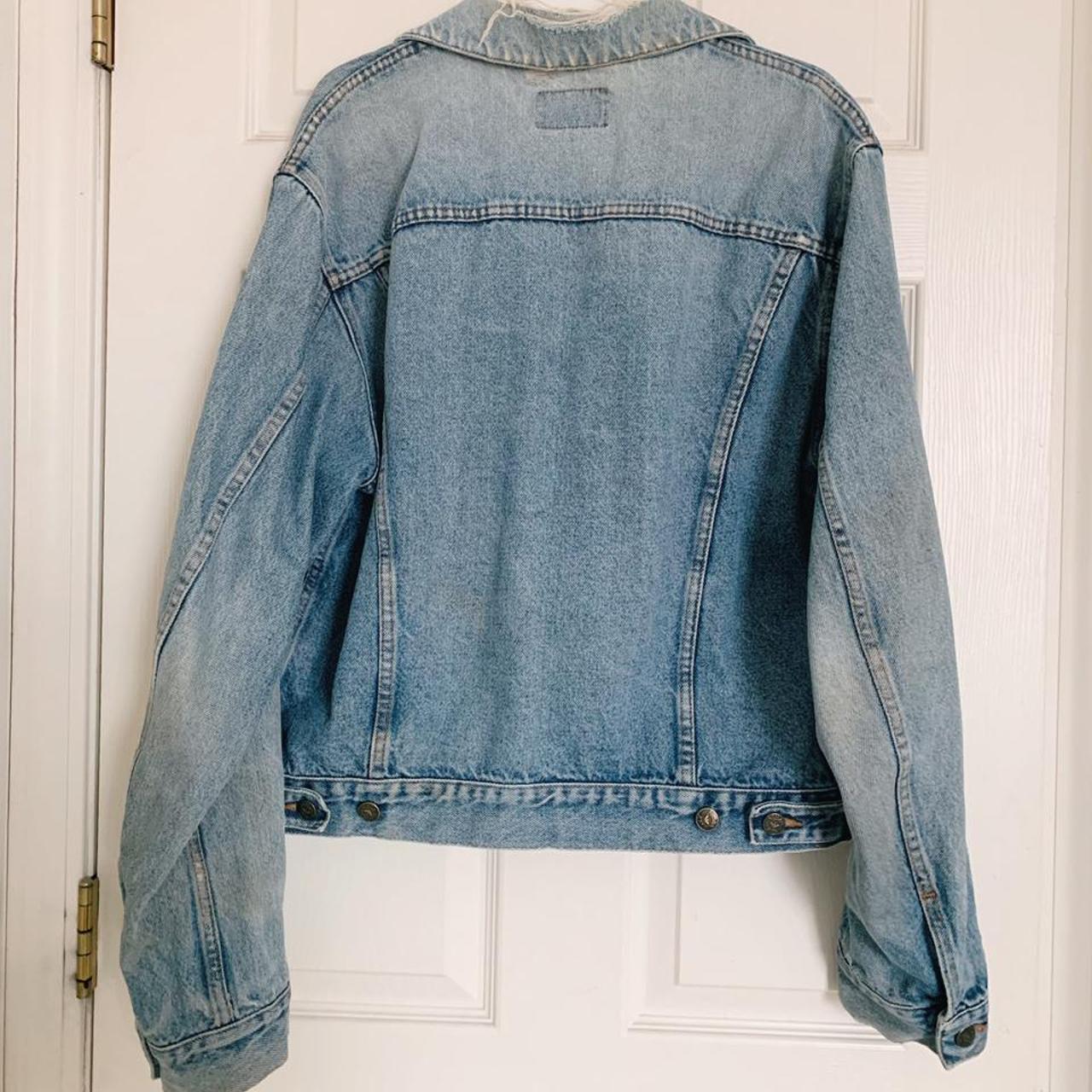 Vintage Armani Jeans Denim Jacket ️ Men’s 34 ️... - Depop