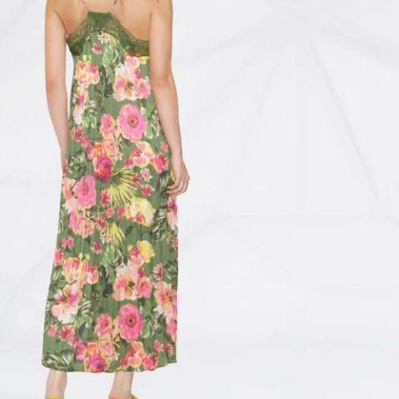 Liu Jo Women's Green and Pink Dress (3)