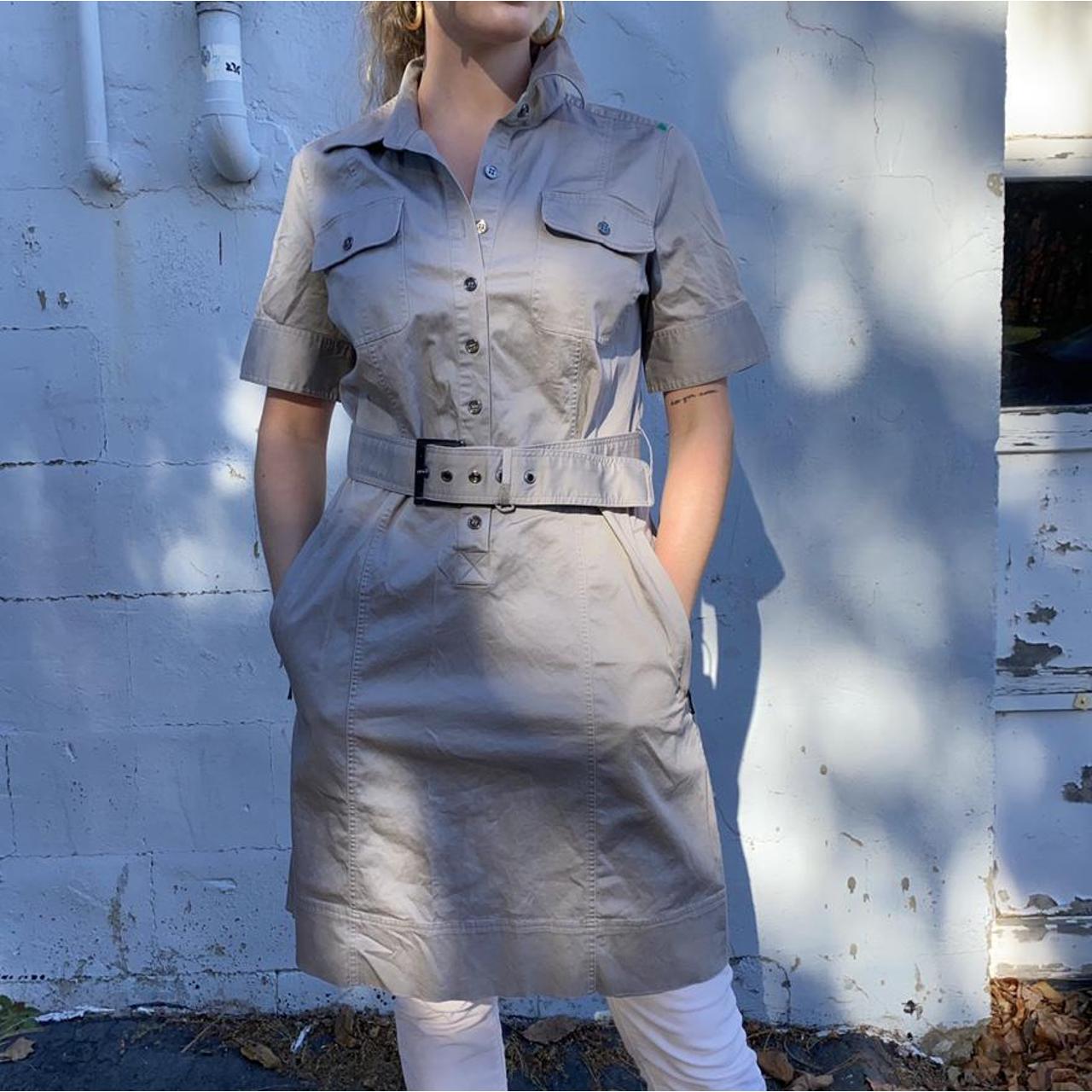 Women’s utility dress. Great details such as the... Depop