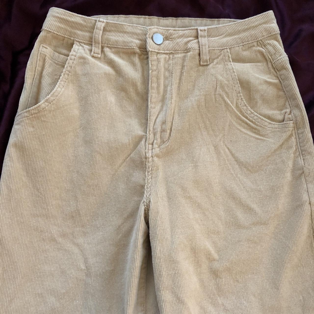 Cream colored sale corduroy pants