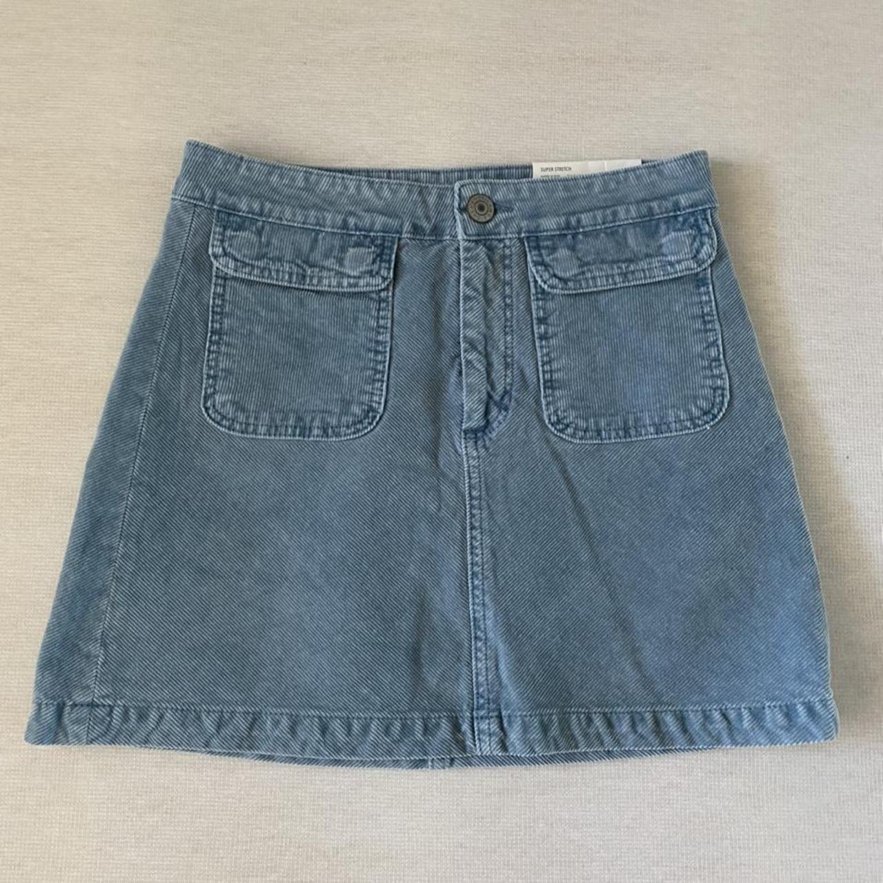 American Eagle corduroy denim skirt / size 2 / super... - Depop