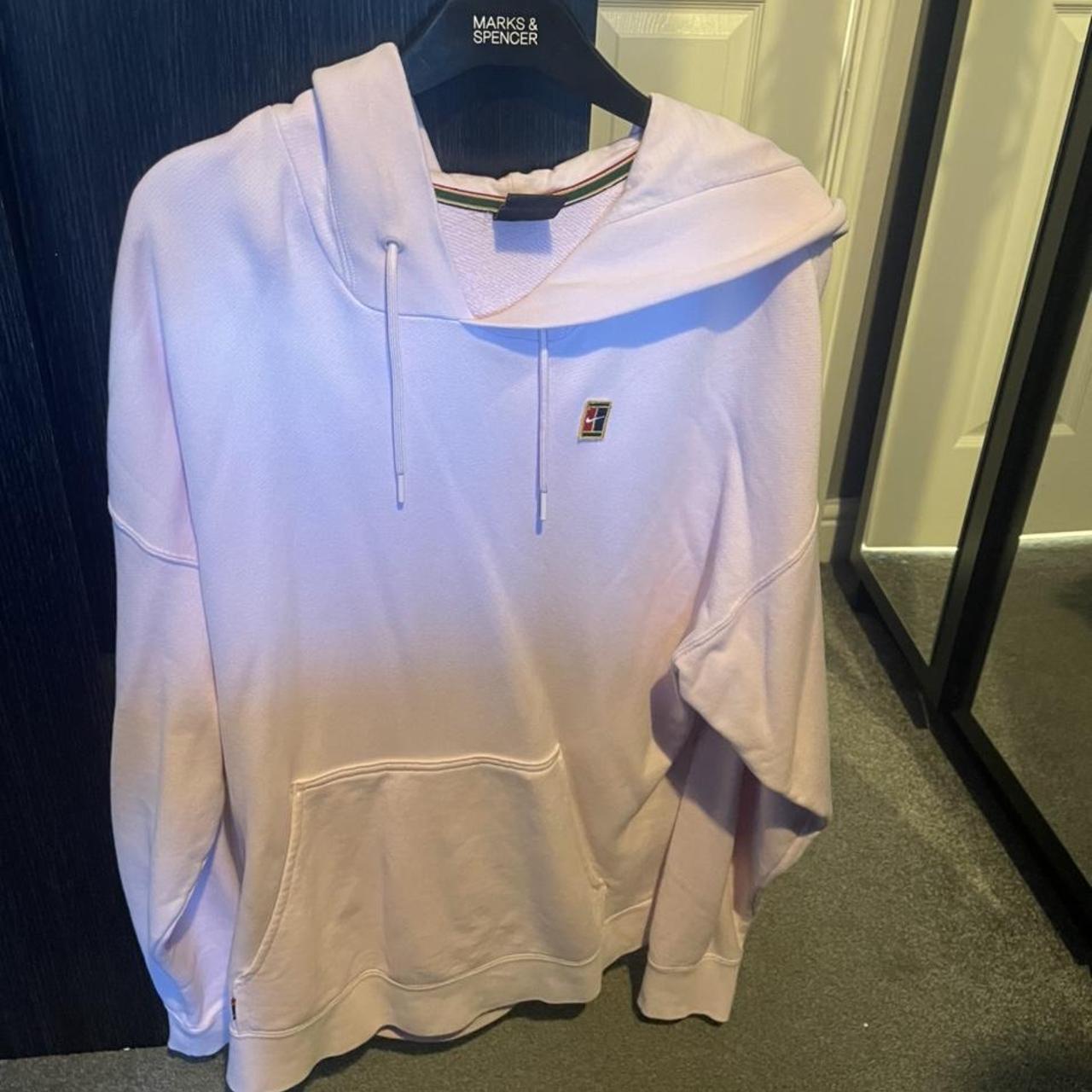 mens pink hoodie nike
