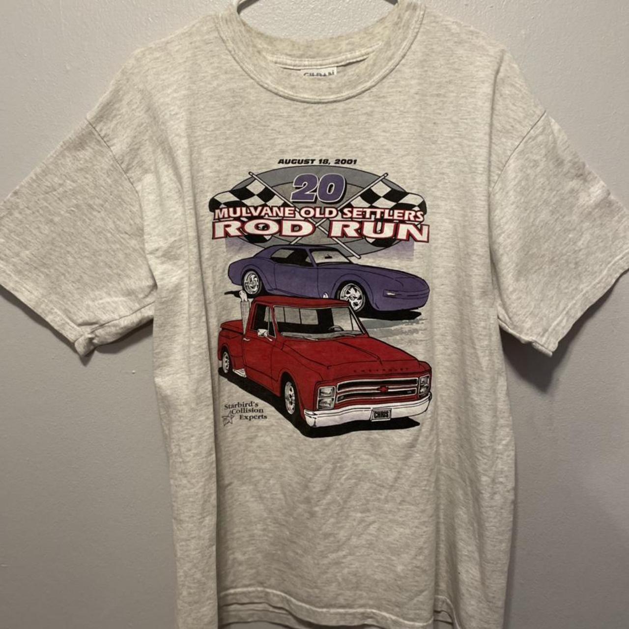 Vintage Y2K Rod Run tshirt - Depop