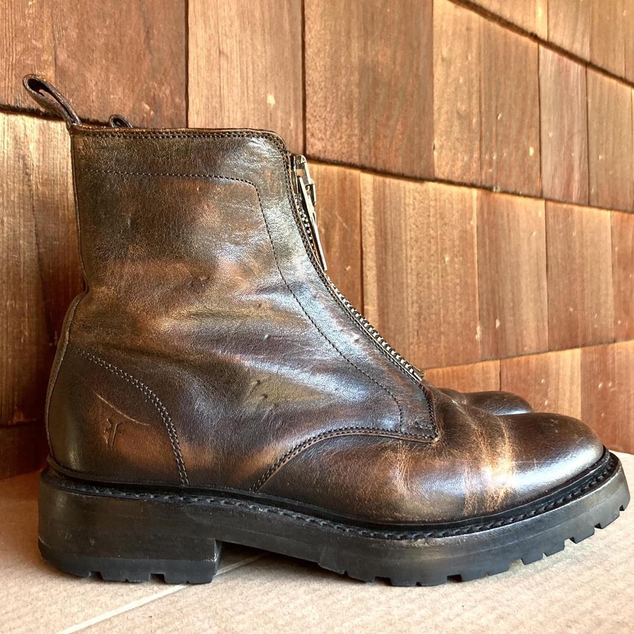 ErsA z Group l frye front zip boots