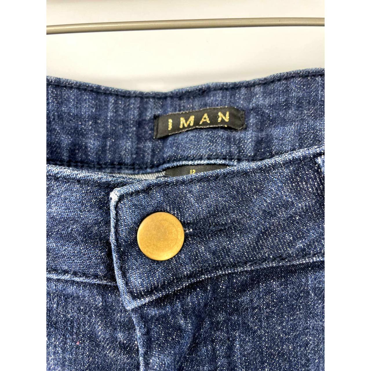 IMAN Global Chic Curve Defining Stretch Knit Jean 