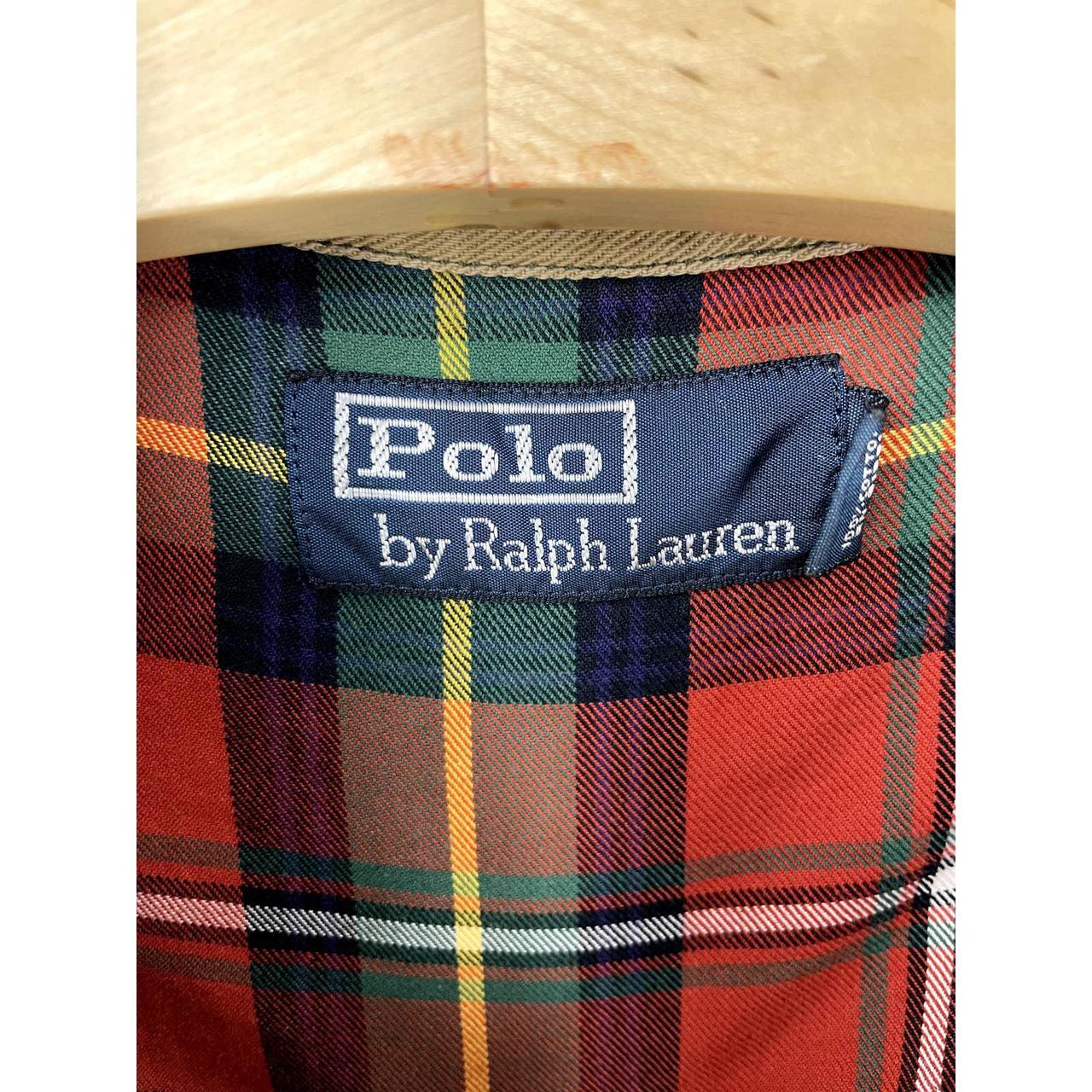 Polo by Ralph Lauren Button down shirt. Leather on... - Depop