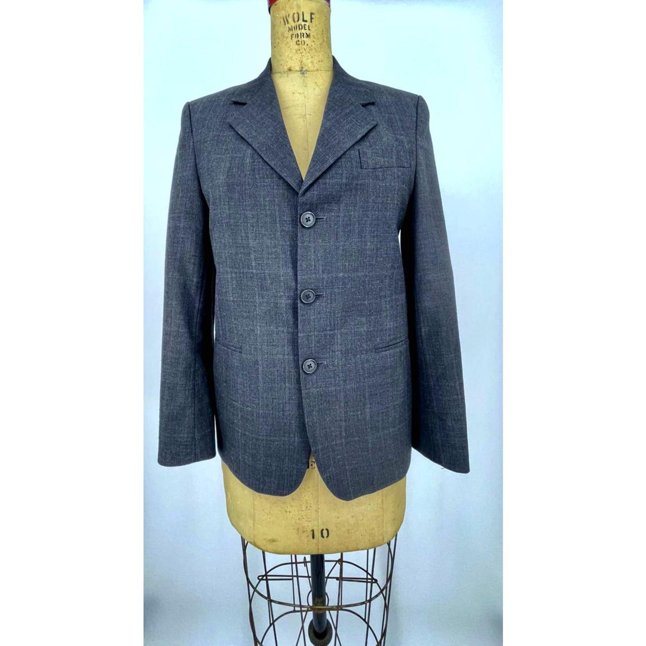 Men's Grey Suit Depop