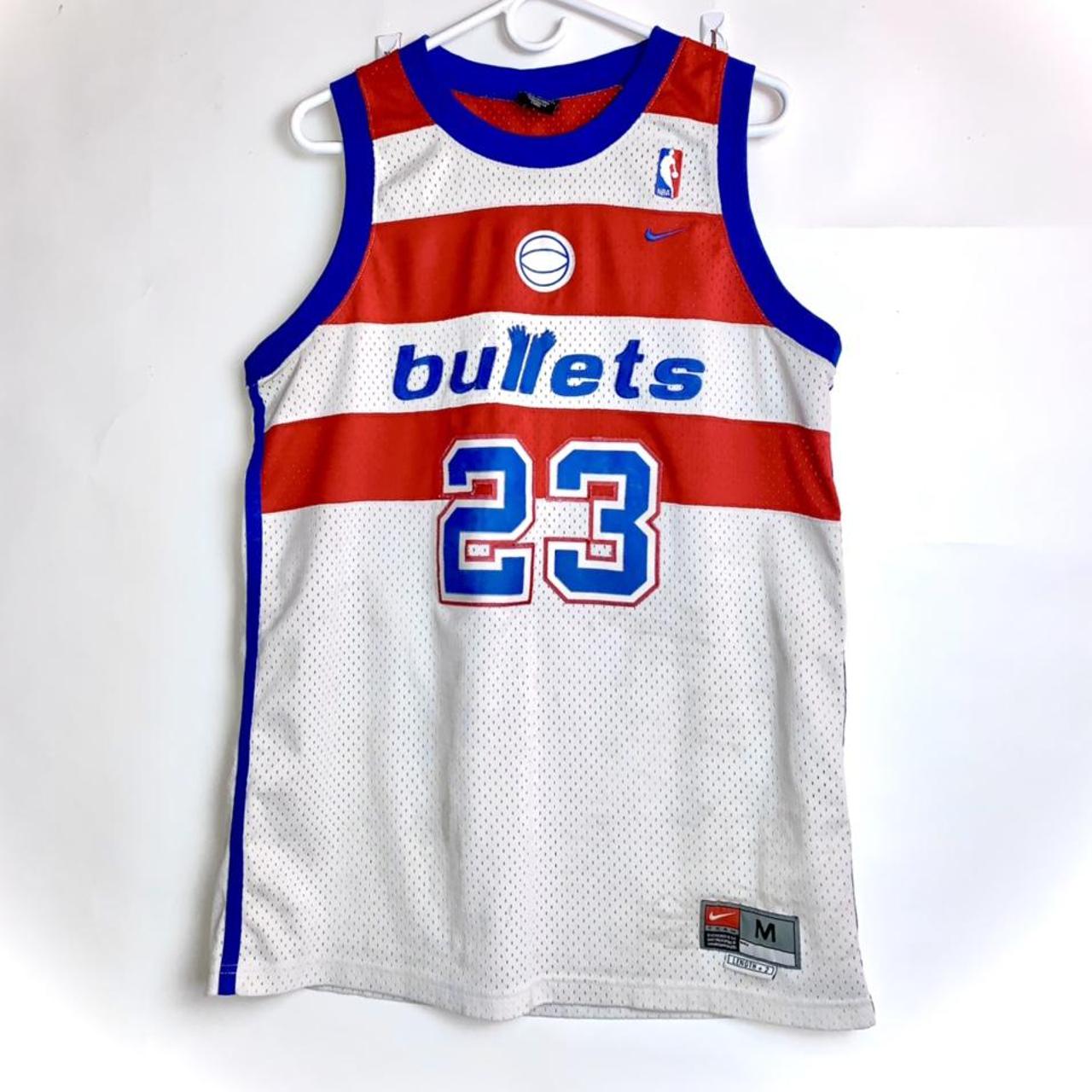 Vintage Michael Jordan Washington bullets... - Depop