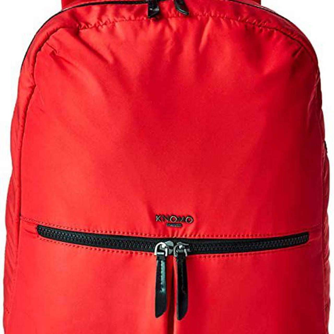 knomo red backpack