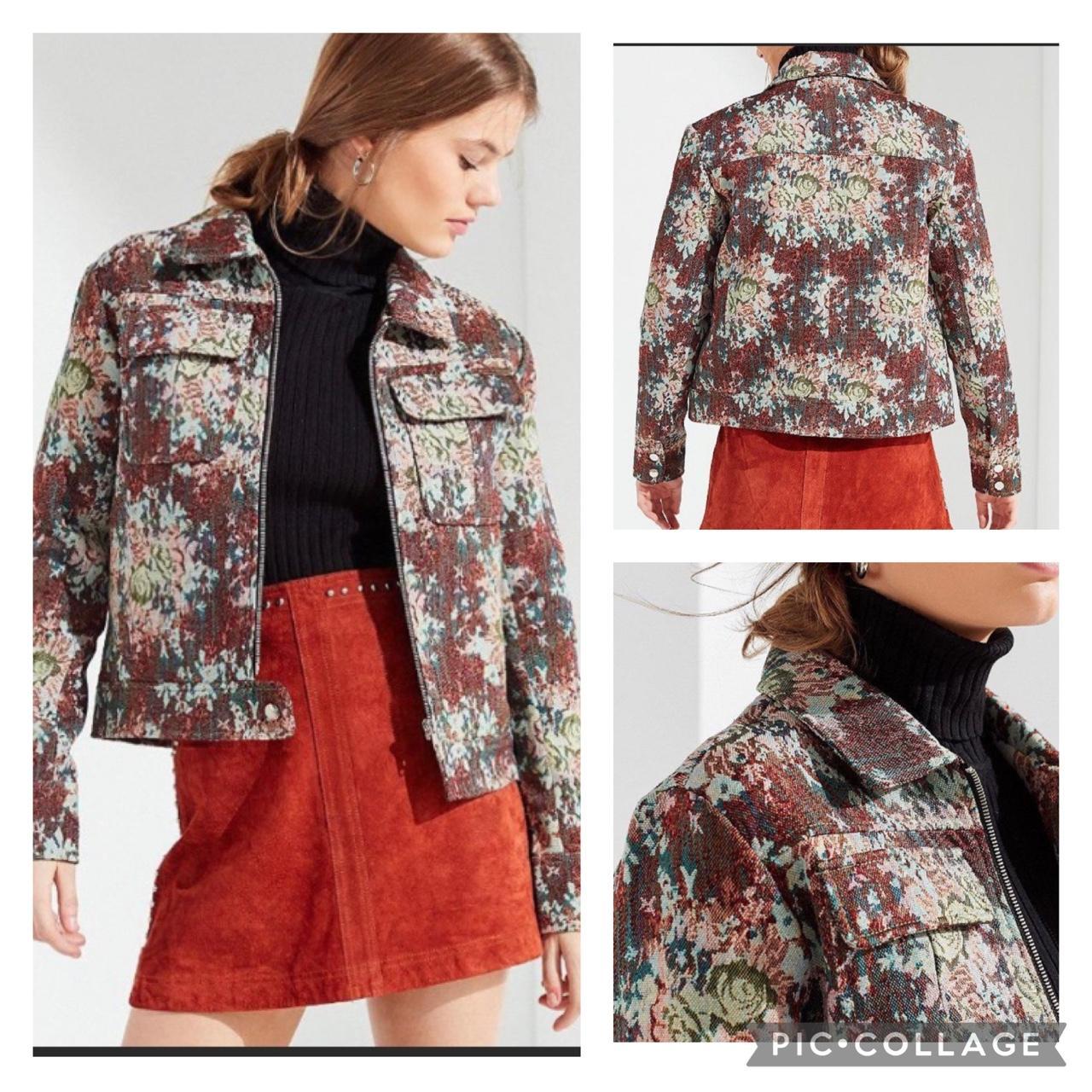 urban outfitters floral jacket