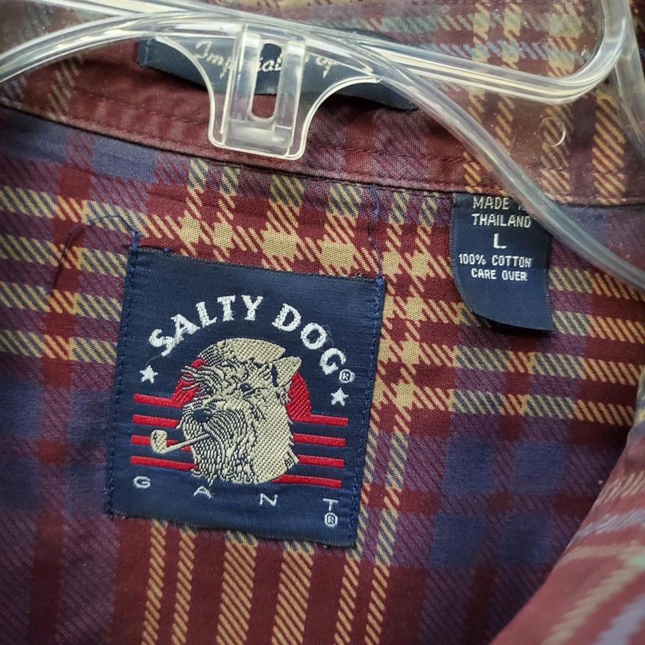 GANT Men's Green and Red Shirt (4)