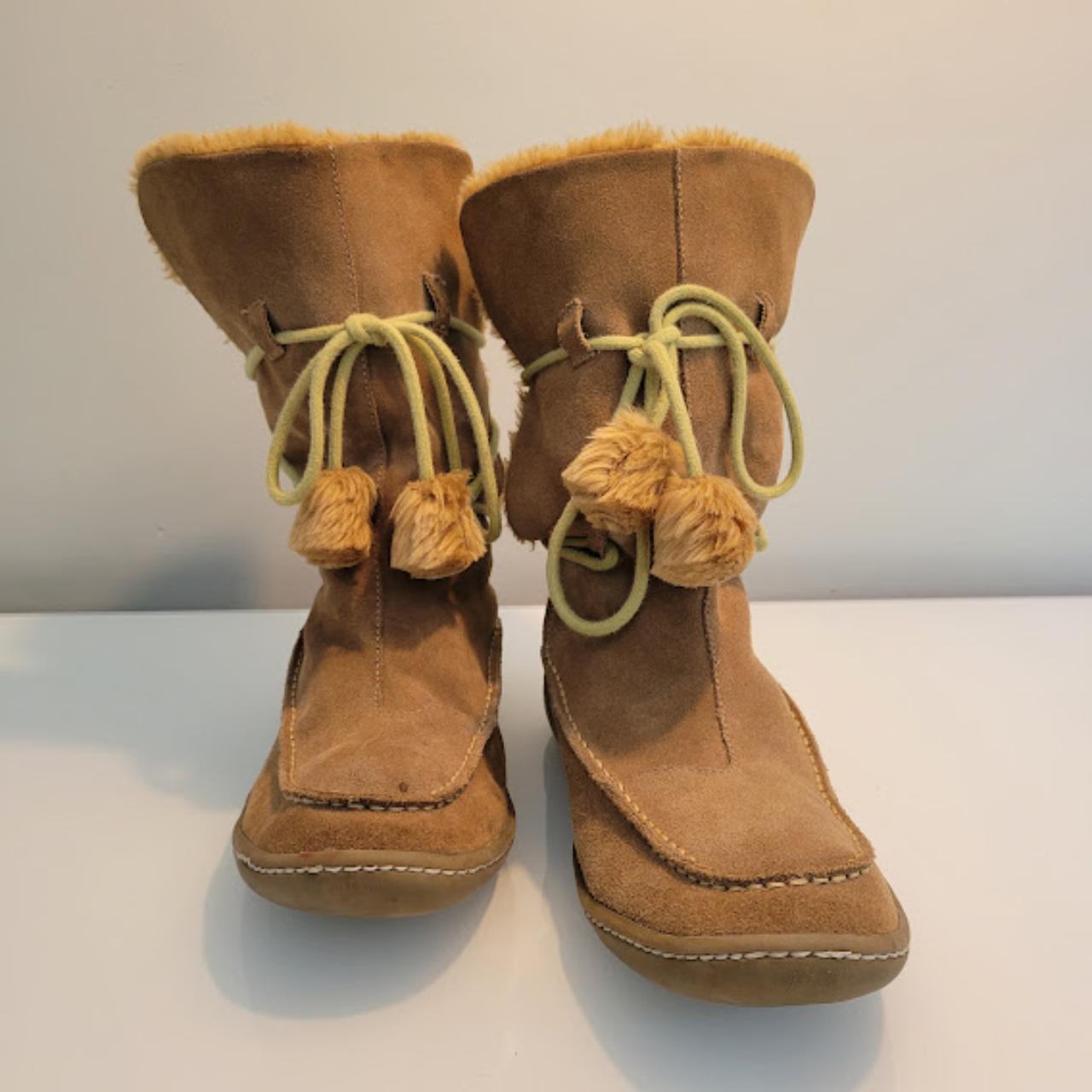 fleece lined moccasin boots