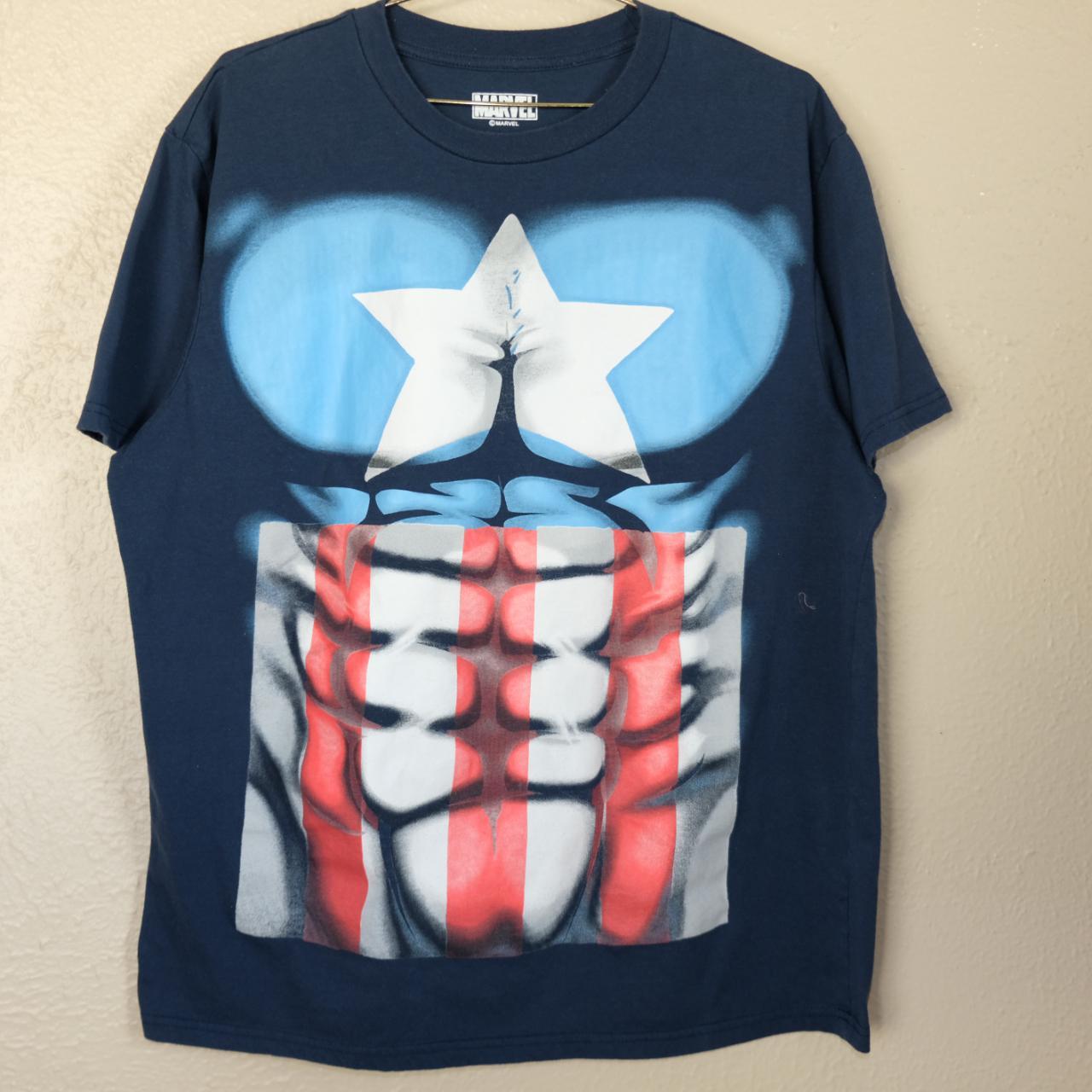 Product Image 1 - Pre-Loved Marvel Captain America Tee

Tag