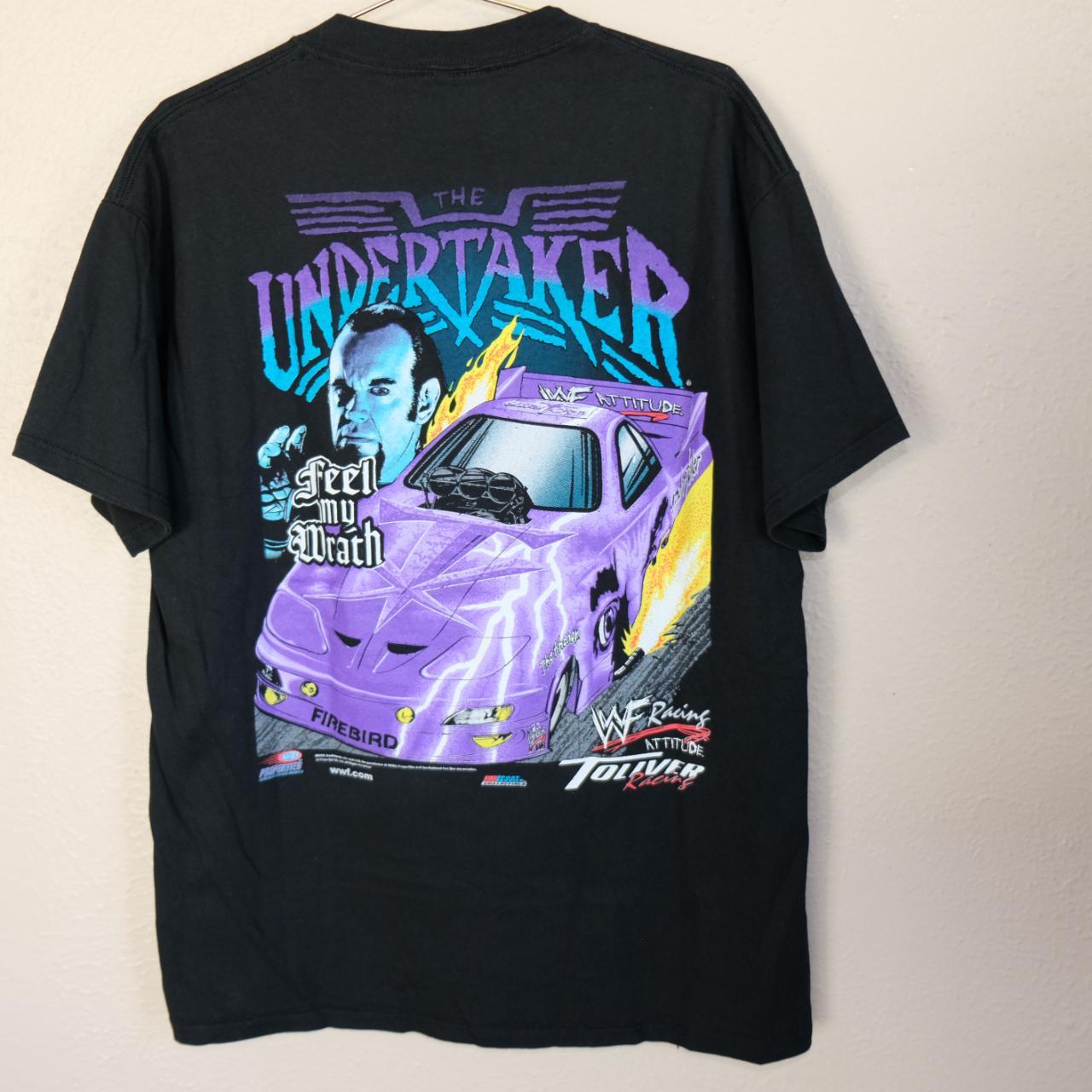 Vintage WWF Racing Attitude NHRA Undertaker... - Depop