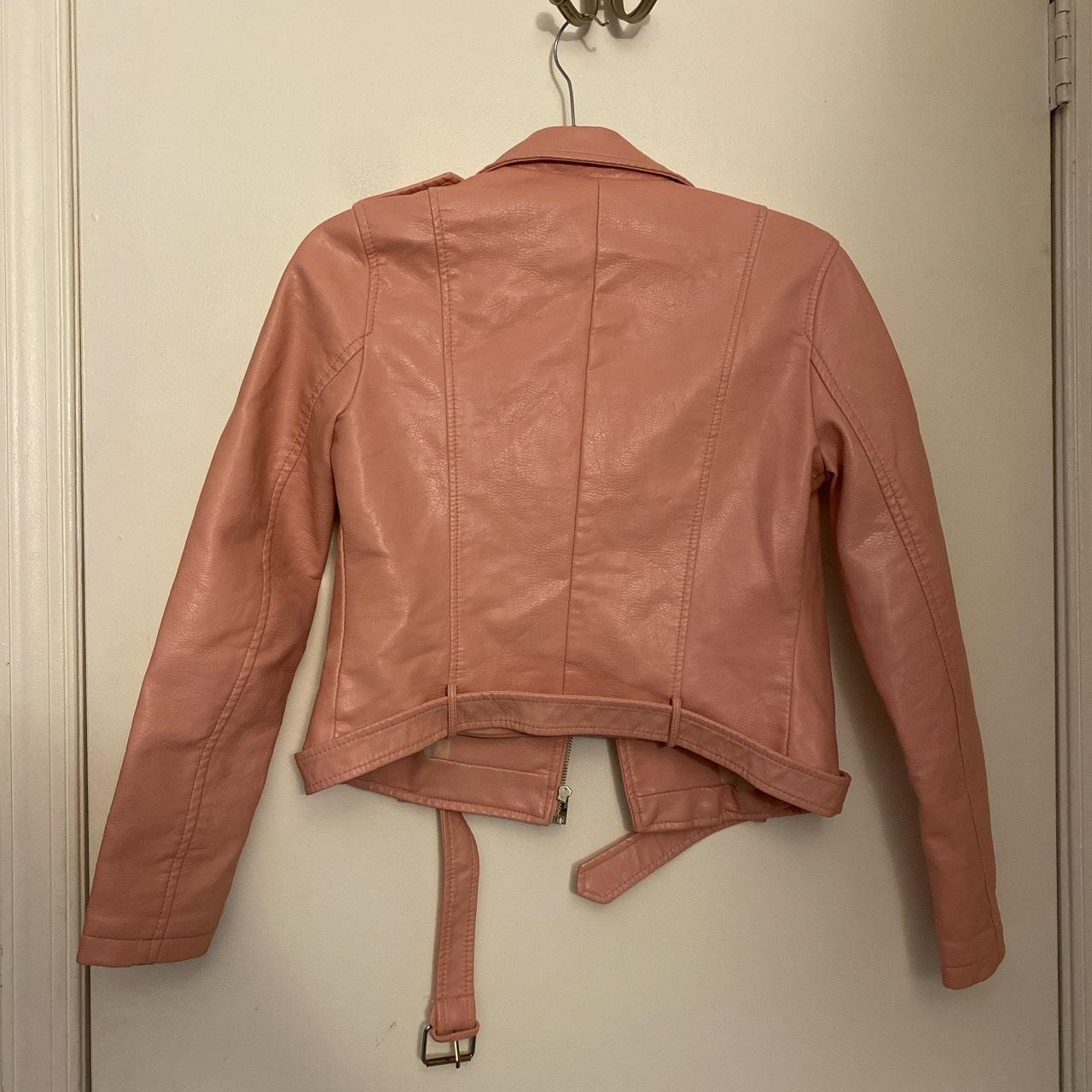 SHEIN Women's Pink Jacket | Depop