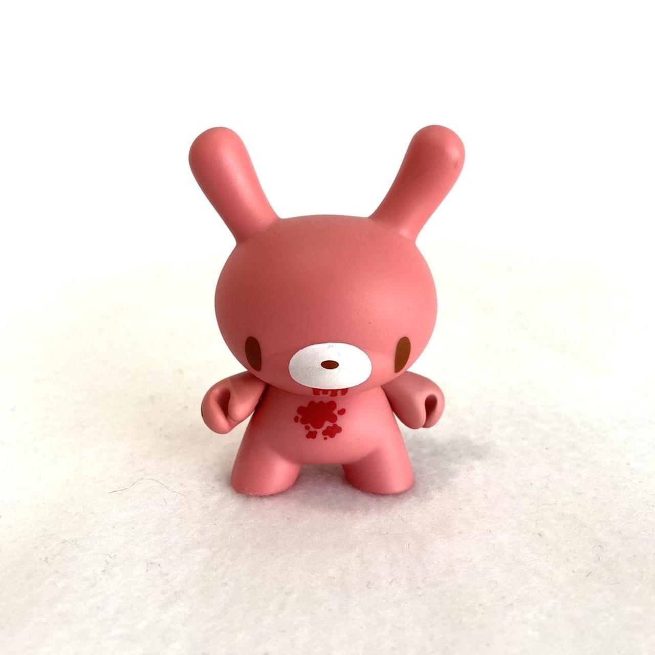 Kidrobot Gloomy Bear Dunny Figure Pink Condition is... Depop