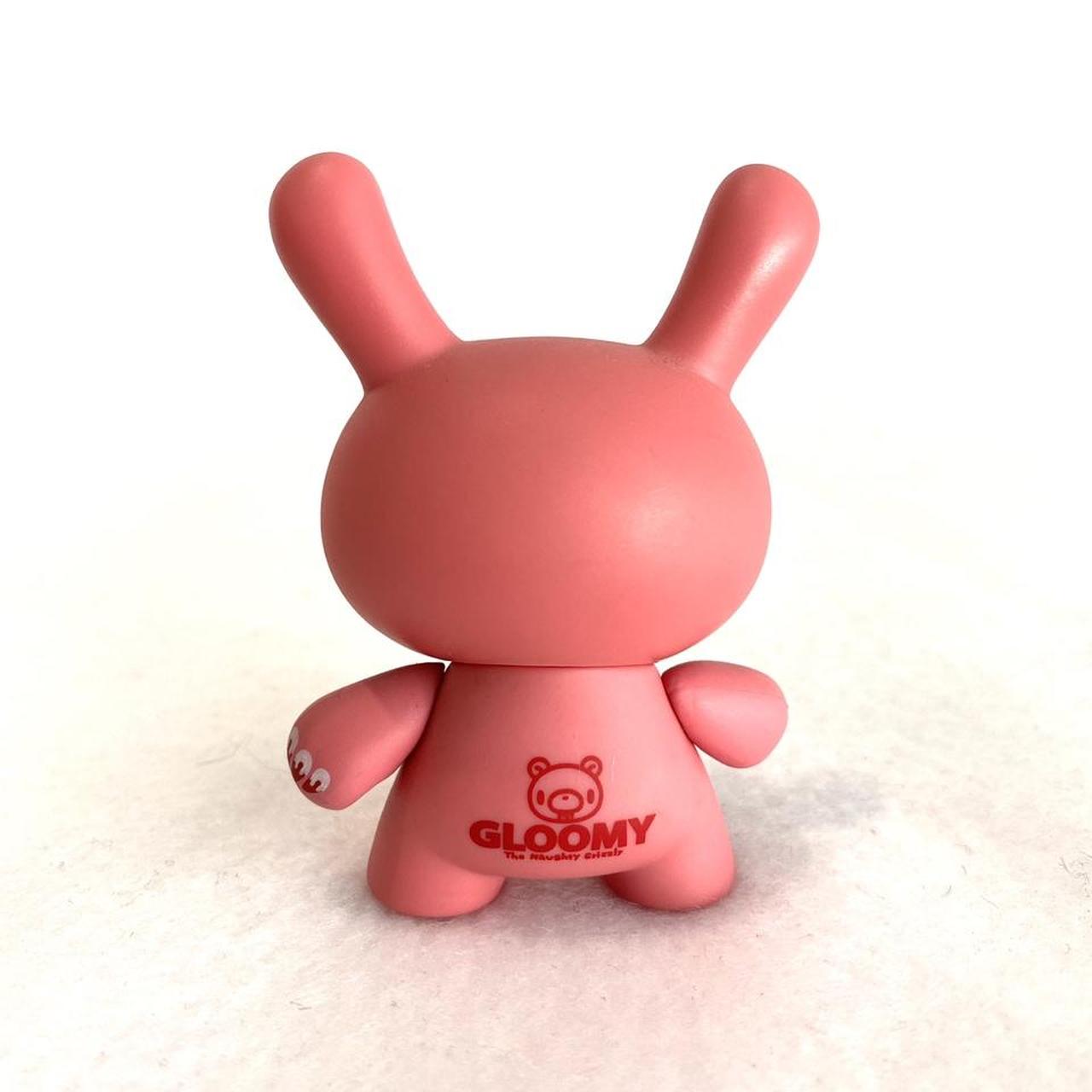 Kidrobot Gloomy Bear Dunny Figure Pink Condition is... Depop
