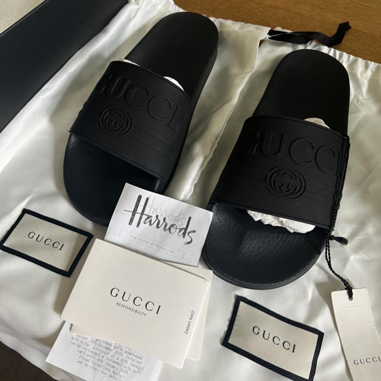 Selling these REAL Gucci sliders brand new and never... - Depop