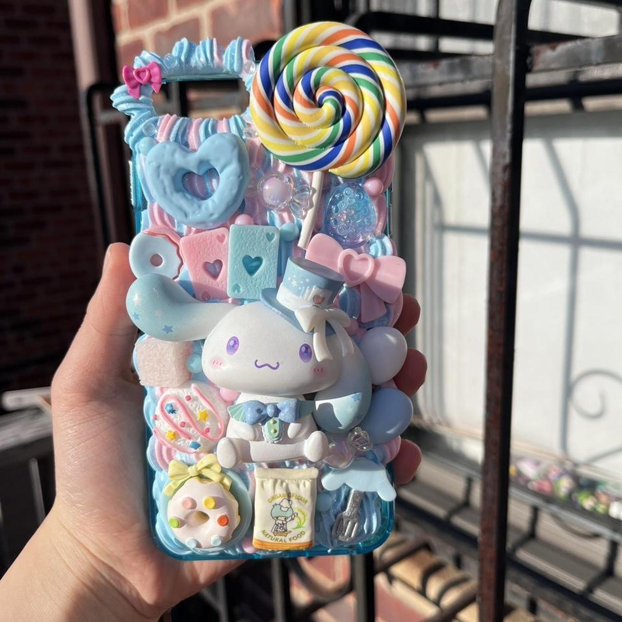 Cinnamoroll Decoden Phone Case available for all Depop