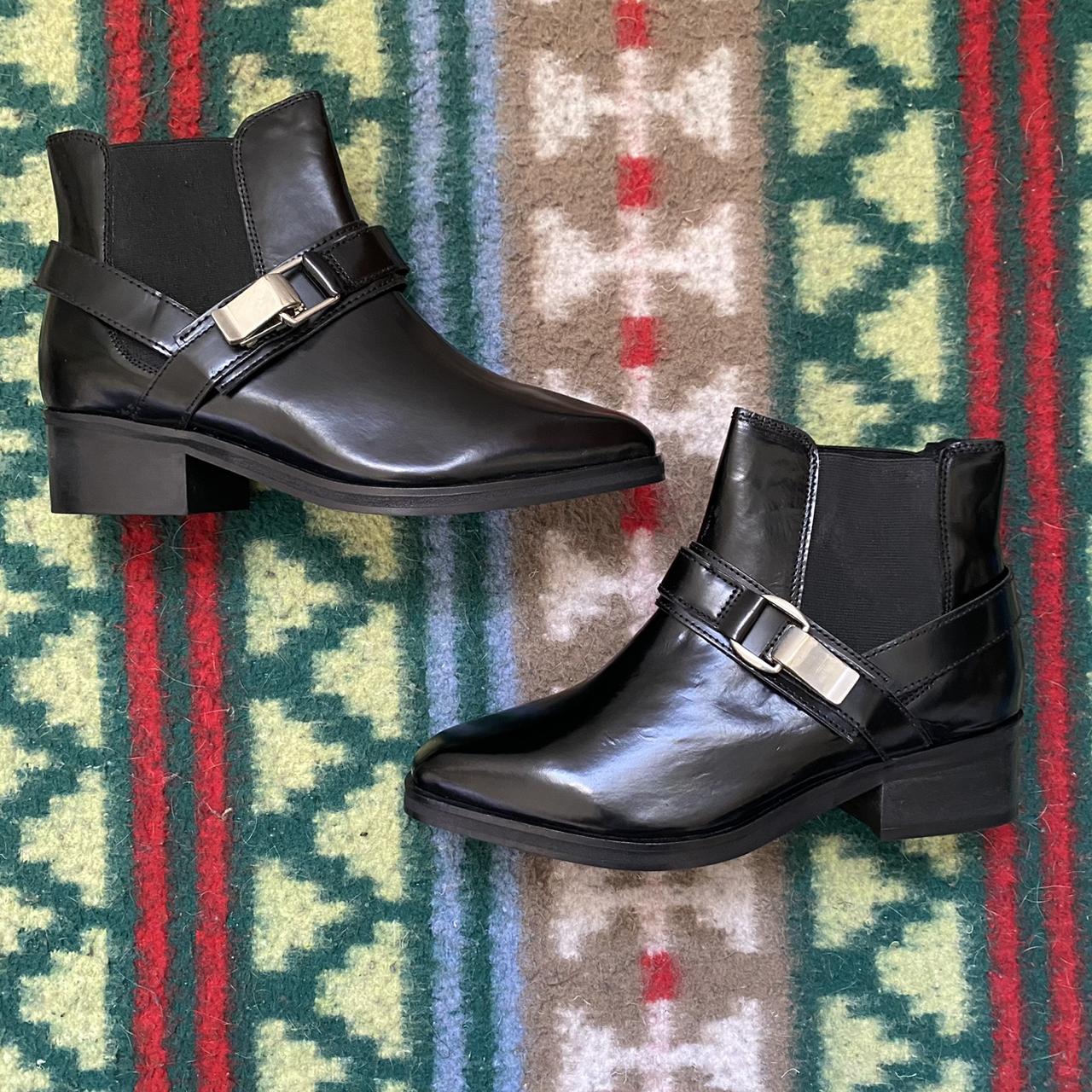 asos black ankle boots