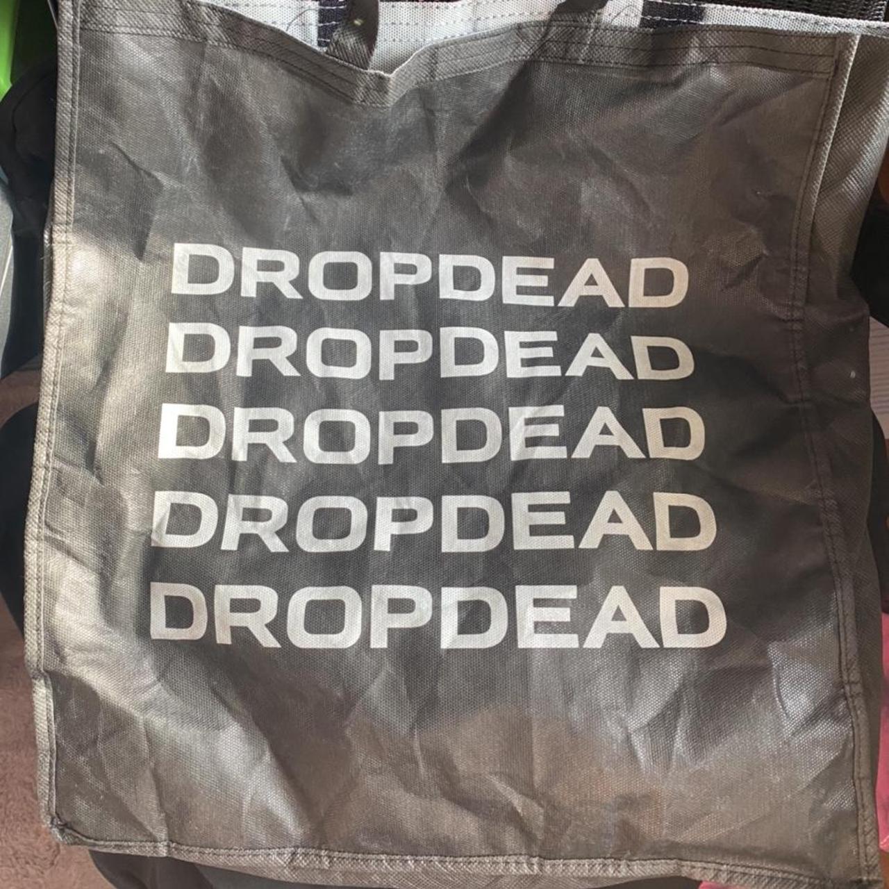 Dropdead Men's Black and Pink Sweatshirt (3)
