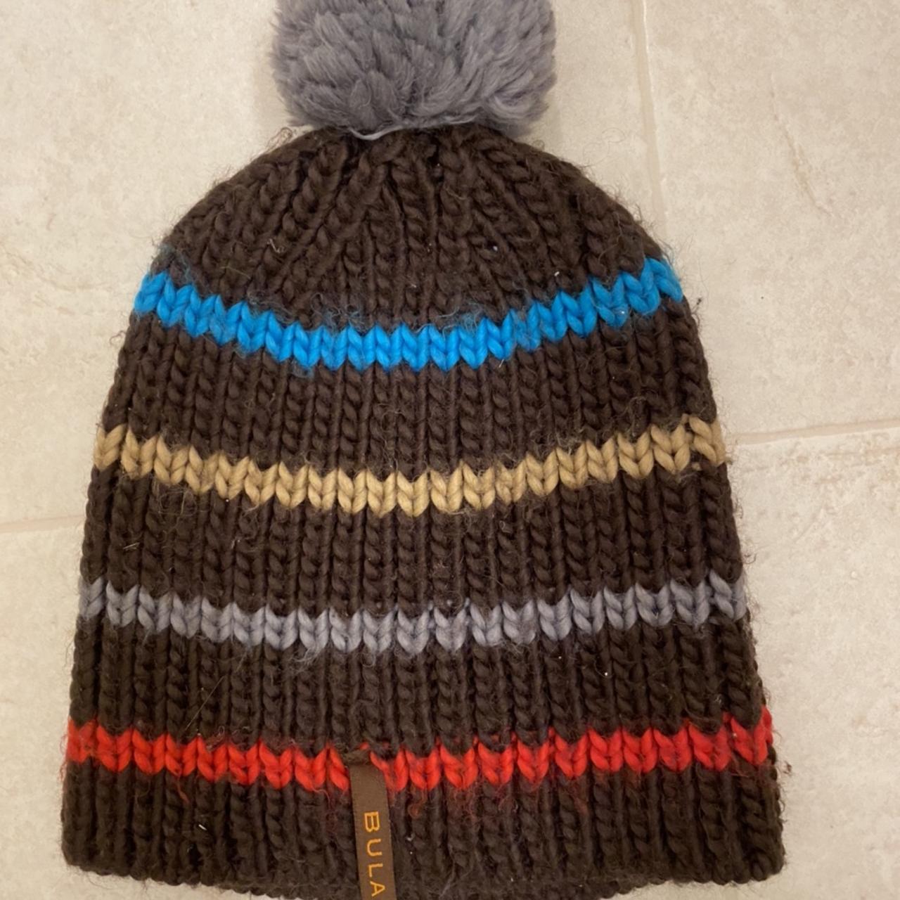 Zumiez Men's Brown and Red Hat Depop