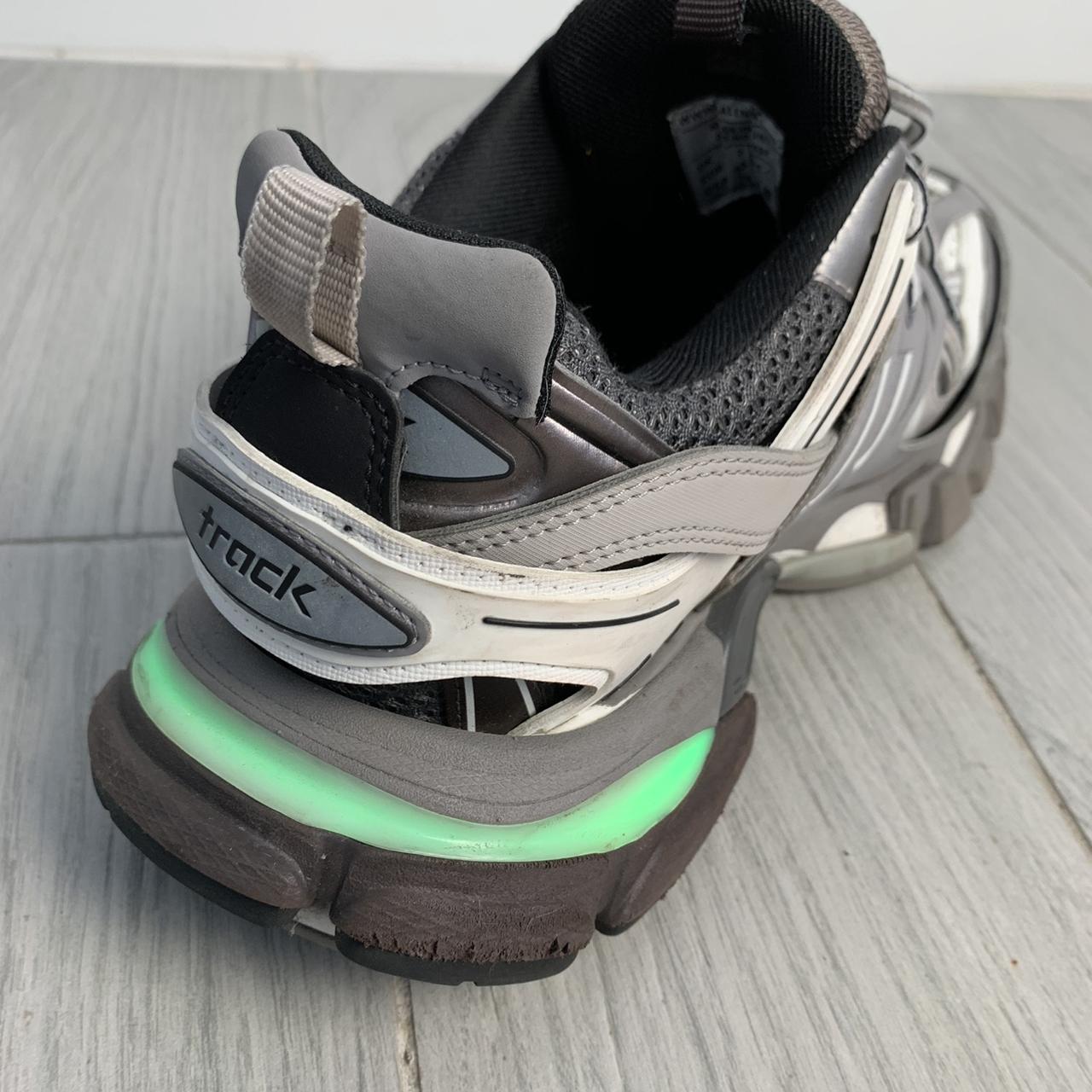 Balenciaga light up track runners in size men’s 7... - Depop