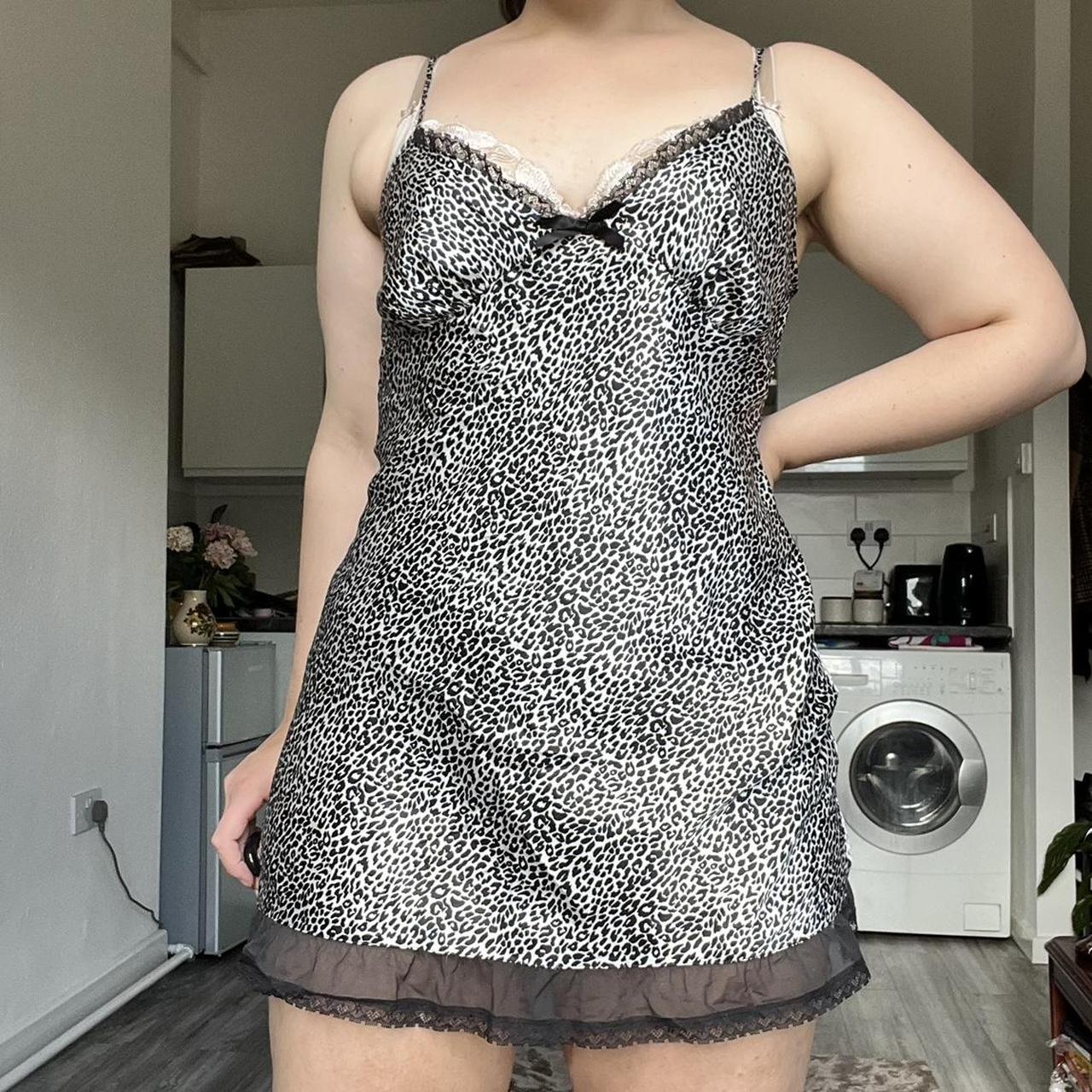 black-and-white-satin-leopard-print-nightie-slip-depop