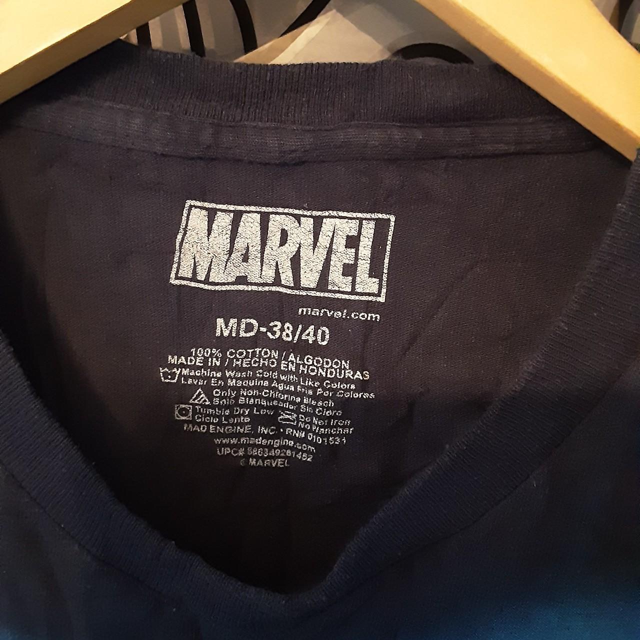 Marvel Men's Black T-shirt | Depop