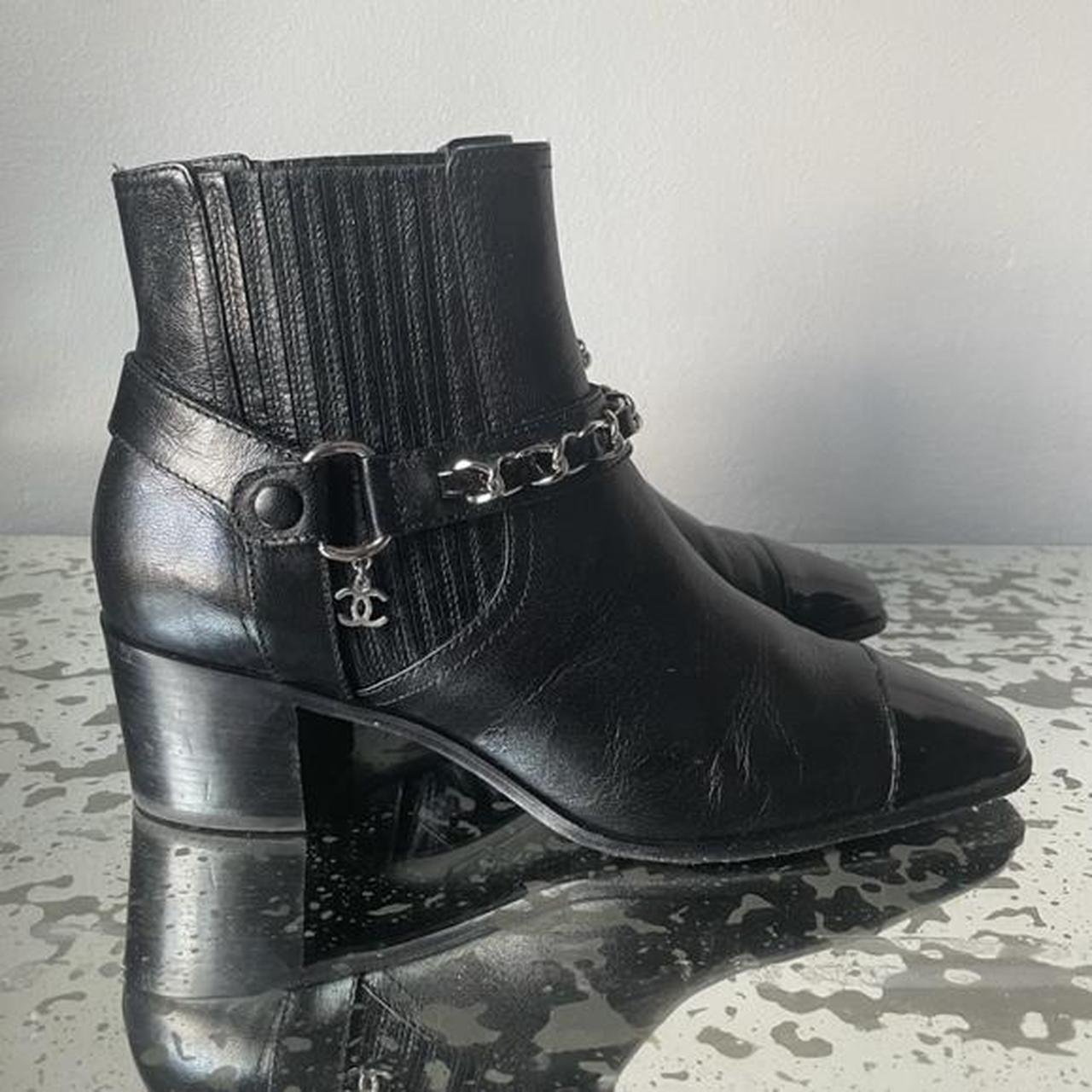 chanel chelsea boots
