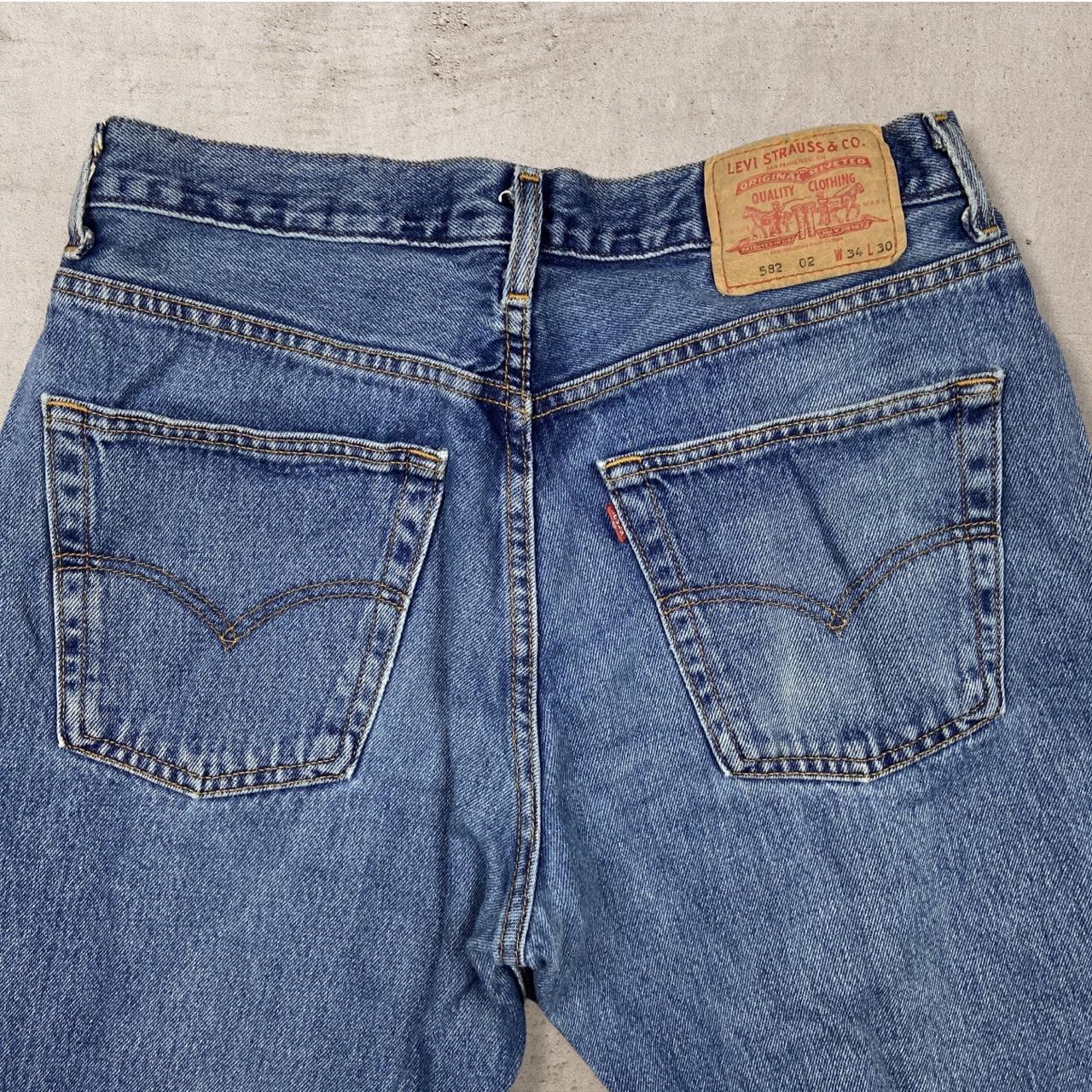 Levi’s 582 vintage baggy fit jeans Measurements... - Depop