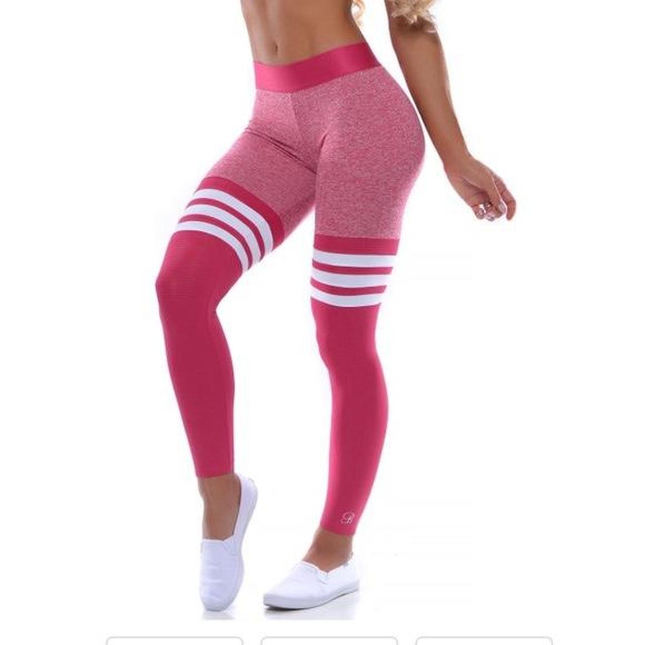 Bombshell Sportswear pink leggings - Depop