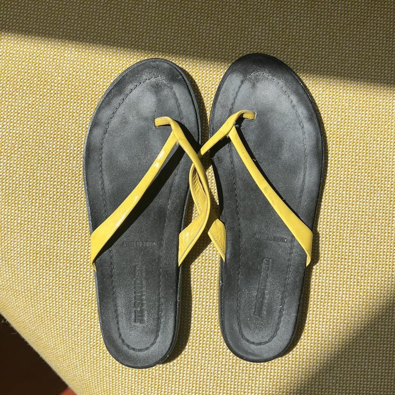 Jil Sander Women's Yellow Sandals
