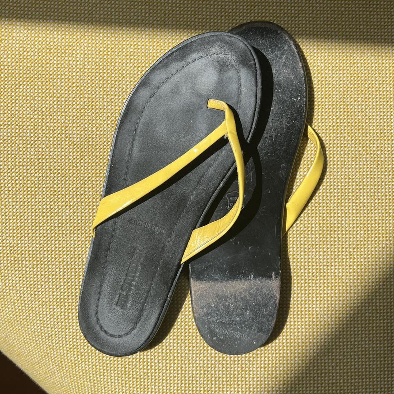 Jil Sander Women's Yellow Sandals (3)