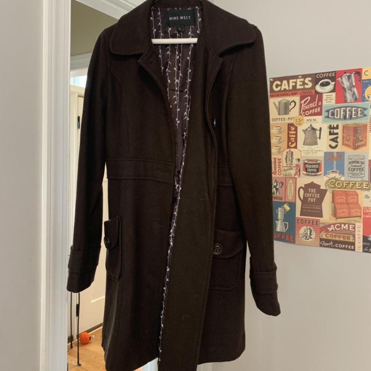 Nine West Women's Brown Coat | Depop