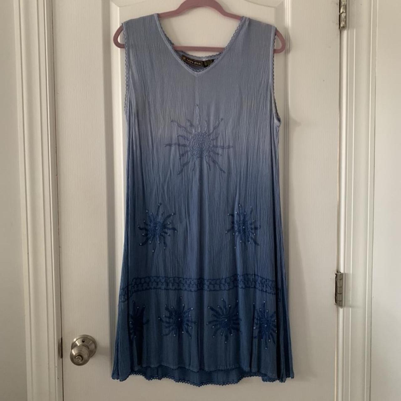 raya sun indigo dress