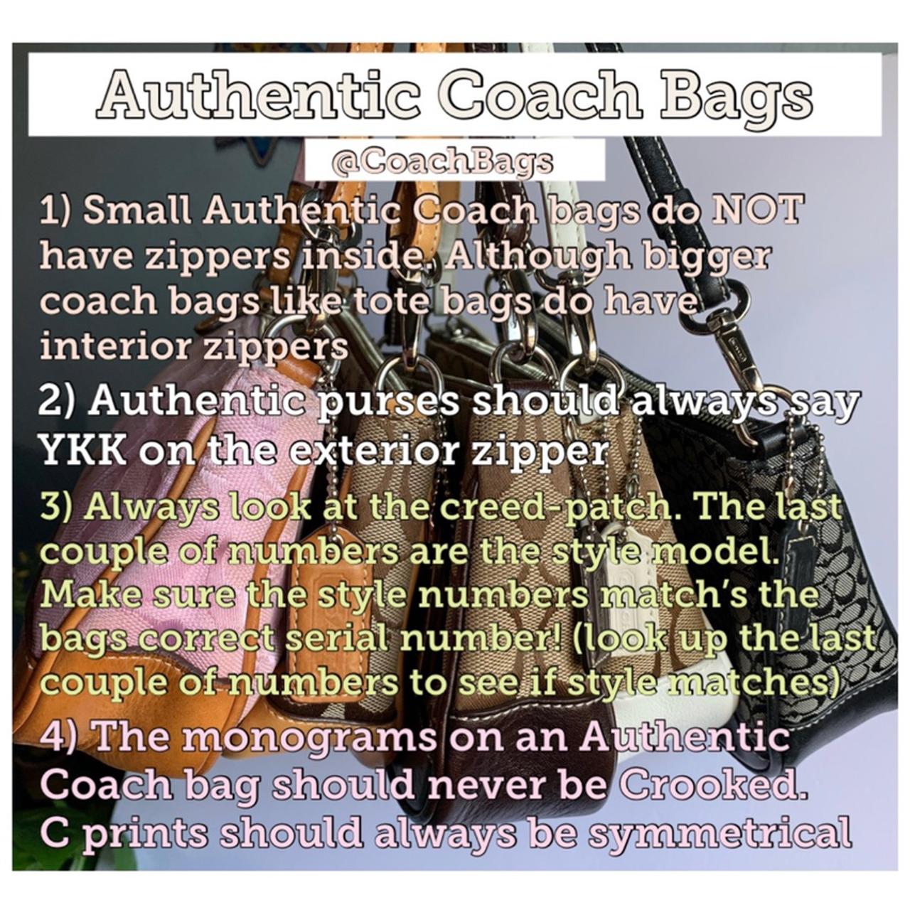 Authentic Coach Duplicate Coach Bags Authentic Coach Purse Guide