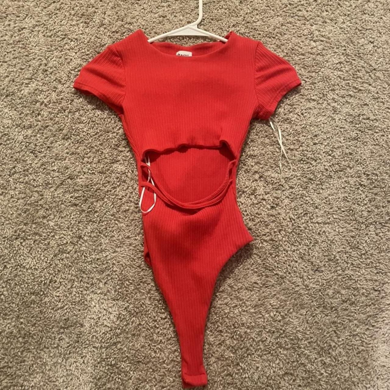 Nicola Bodysuit Red