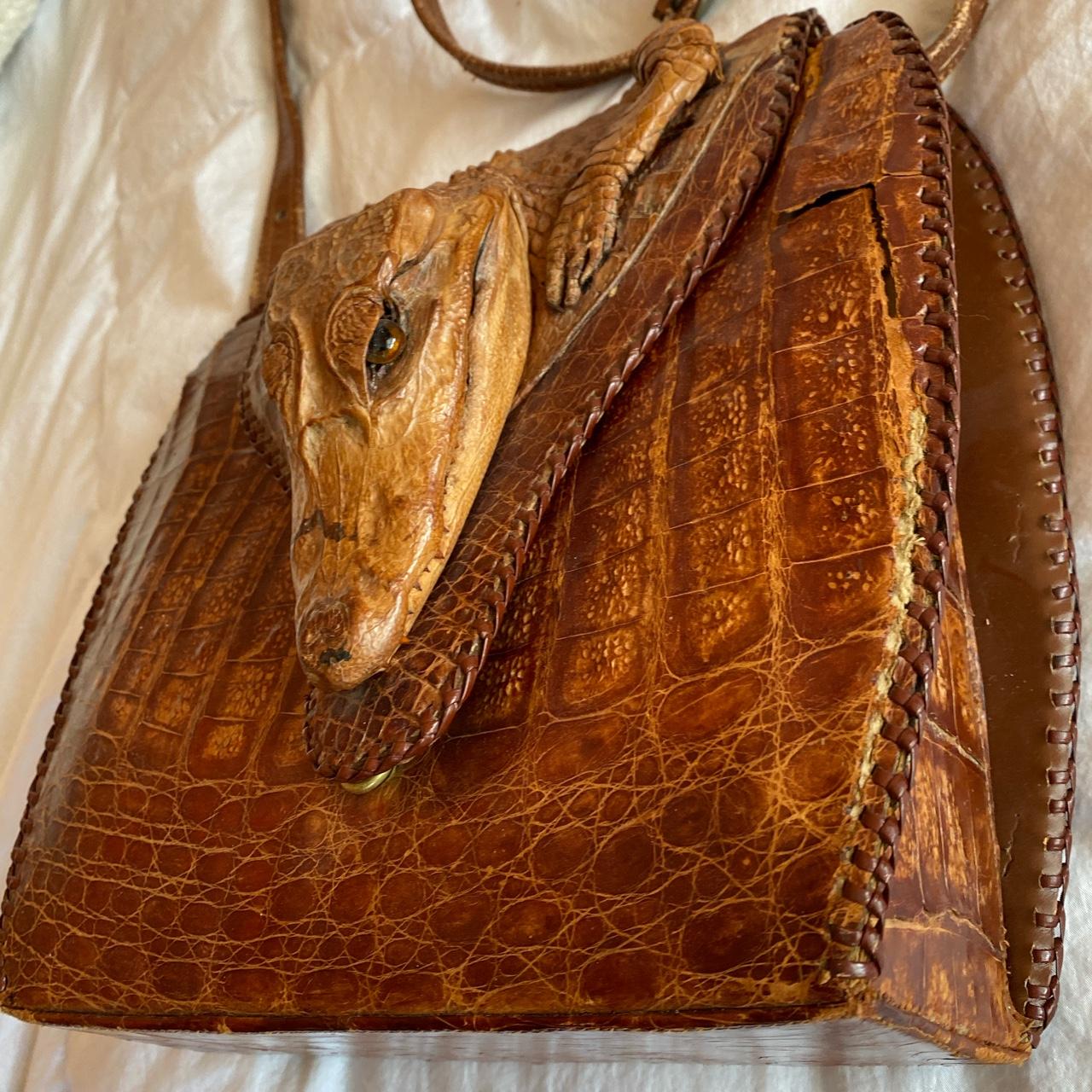 Real order genuine aligator purse