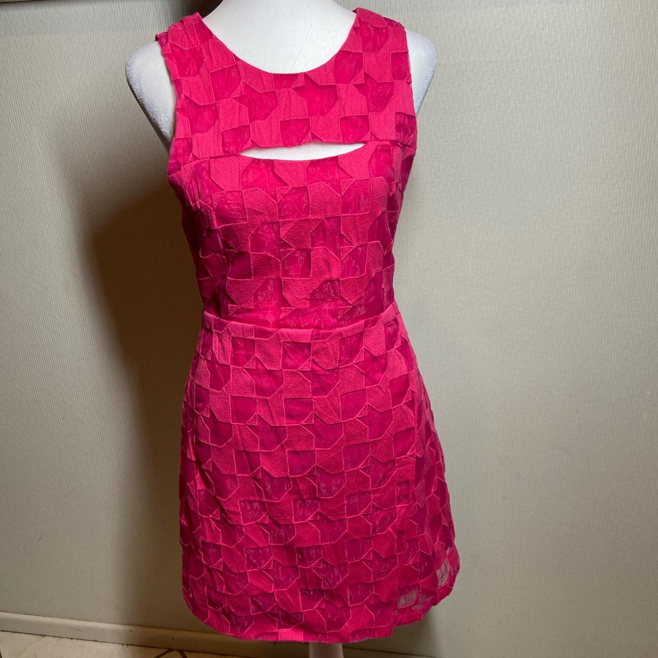 FREE SHIPPING pin dress with cute cut outs... Depop