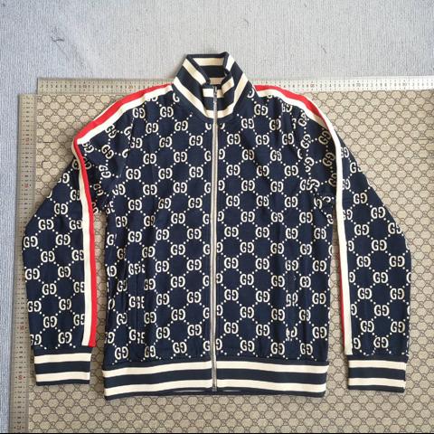 Gucci GG jaquard tracksuit jacket top | Depop