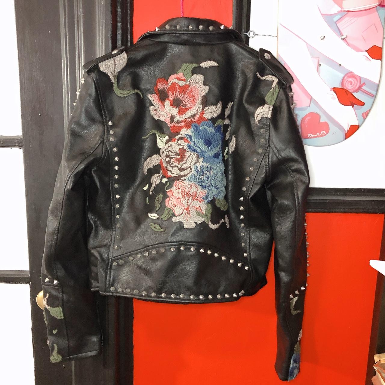 #blankNYC vegan leather jacket with very sexy fat... - Depop