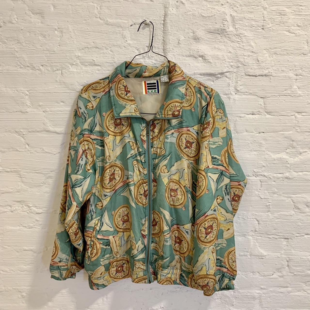 80s-90s WINDBREAKER LIGHTLY WORN / GREAT... - Depop