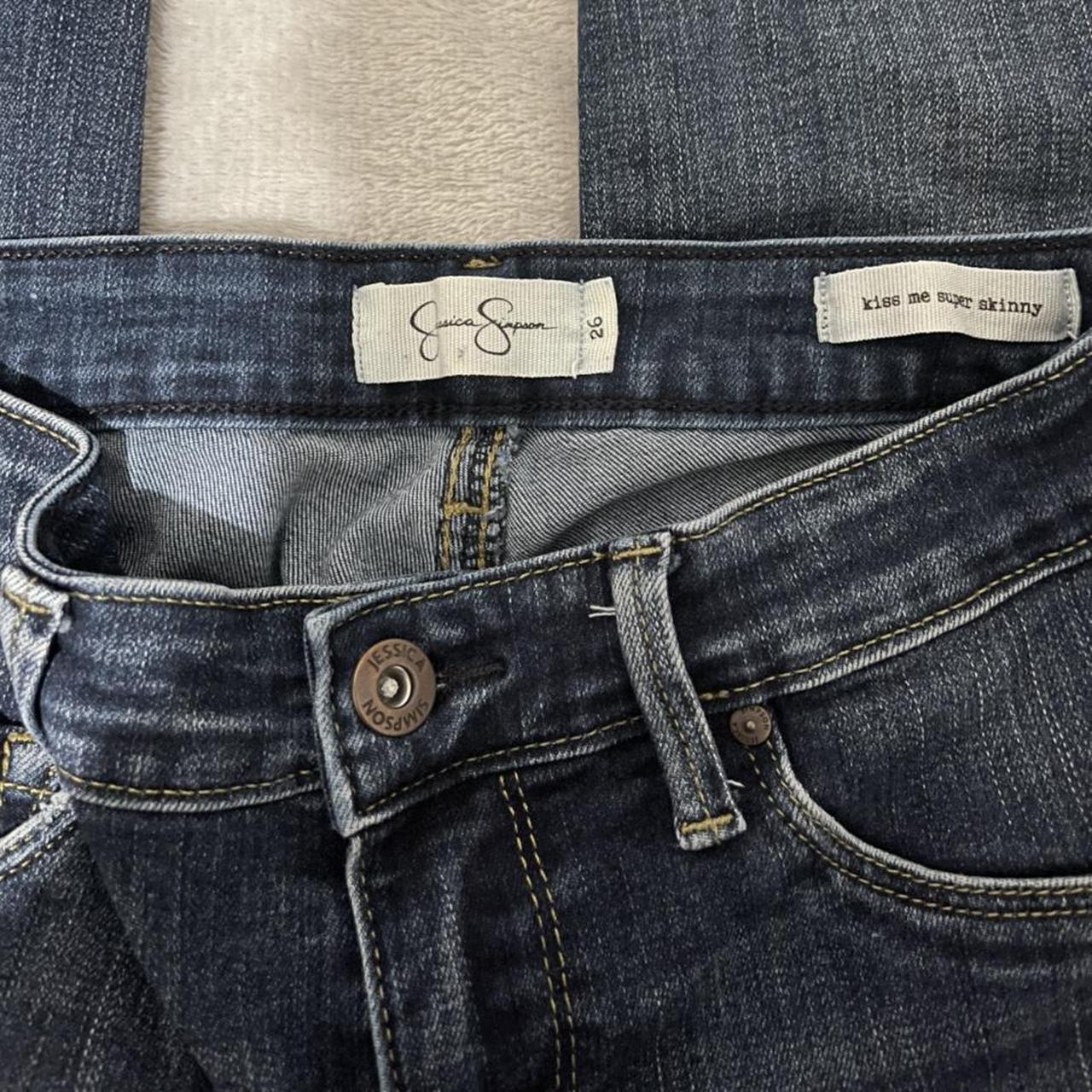 Jessica Simpson super skinny jeans Only has back... - Depop