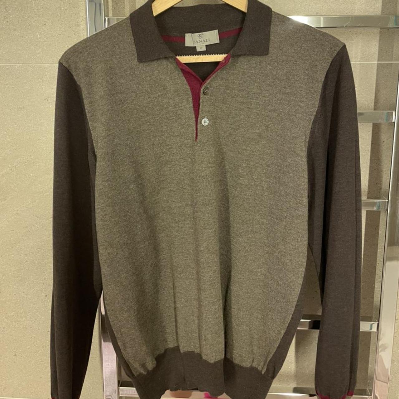 Canali wool sweater - men - size 50(M) Very good... - Depop