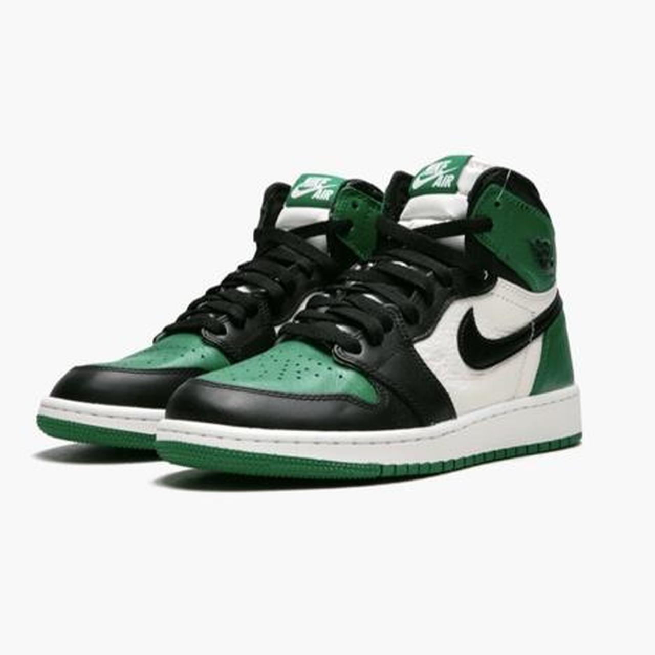 nike air jordan 1 retro high og gs pine green